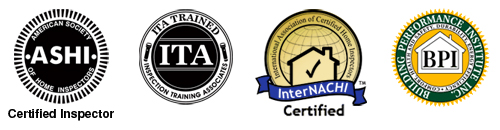 home inspector, ASHI certified, ITA trained, NACHI member